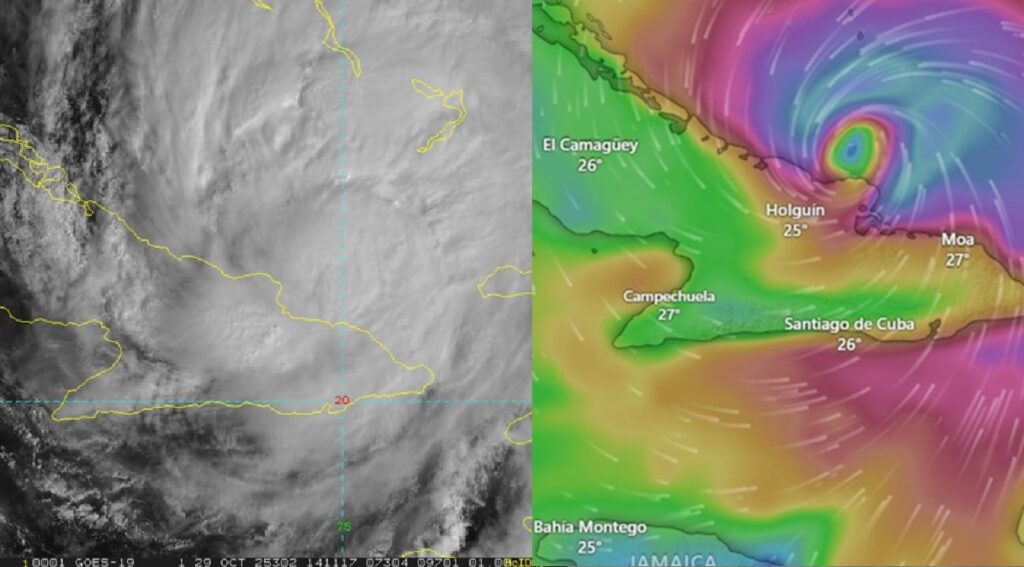 Huracán Melissa sale de Cuba y deja daños devastadores