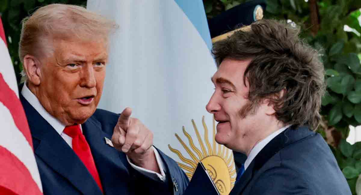 Milei agradece a Trump por su apoyo tras aplastante triunfo electoral