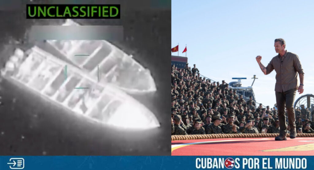 El secretario de Guerra, Pete Hegseth, informó este martes que el Ejército de Estados Unidos llevó a cabo tres ataques letales contra cuatro narcolanchas en el Pacífico.