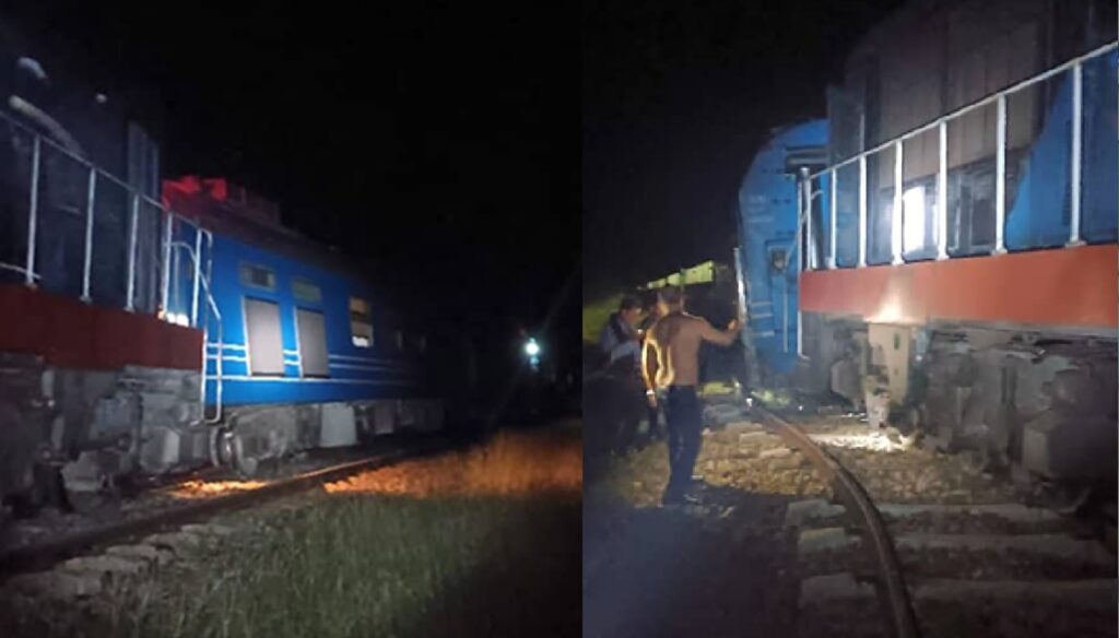 Tren de Pasajeros se vuelve a descarrilar en Cuba, esta vez en Las Tunas