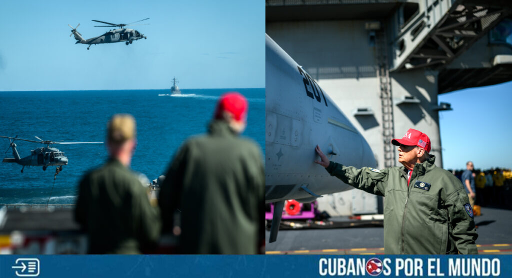 El presidente de Estados Unidos, Donald Trump, anunció el domingo que fuerzas militares de su país interceptaron a otra embarcación con drogas cerca de las costas de Venezuela.