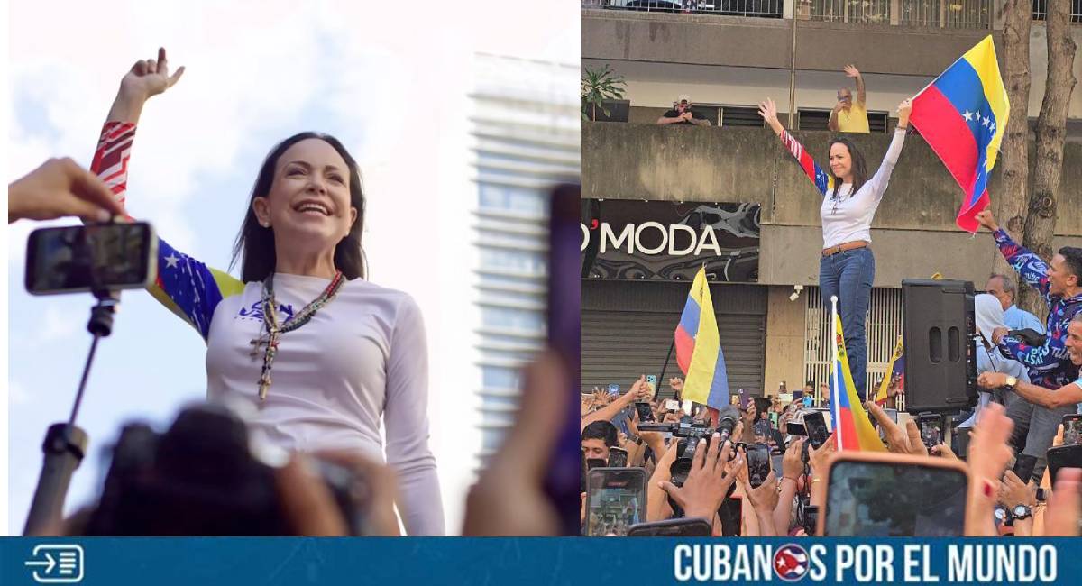María Corina Machado, líder de la oposición en Venezuela, envió en las últimas horas un mensaje dirigido a los militares de su país, en el cual los exhorta a bajar las armas y a ponerse del lado del pueblo que pide libertad.
