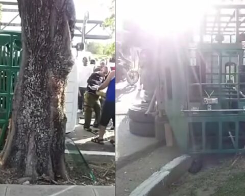 Reportan accidente de tránsito de un camión con balitas de gas en Santiago de Cuba