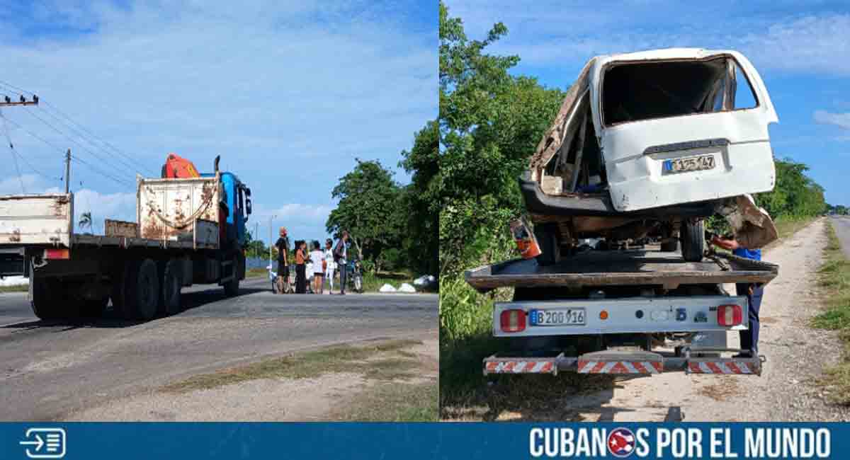 Accidente de tránsito en Matanzas termina con seis heridos