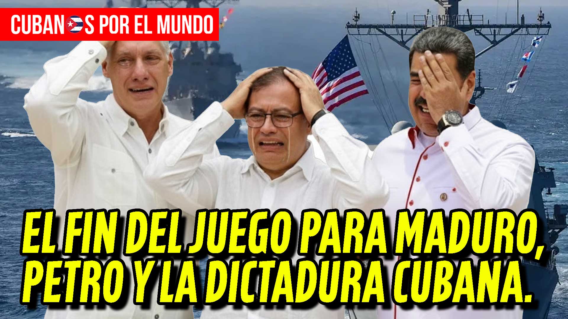 Ya no hay a dónde correr: el fin del juego para Maduro, Petro y la dictadura cubana.