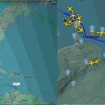 Bombardero nuclear B-52 de EE.UU. sobrevuela frente a costas de Venezuela y se acerca a Caracas