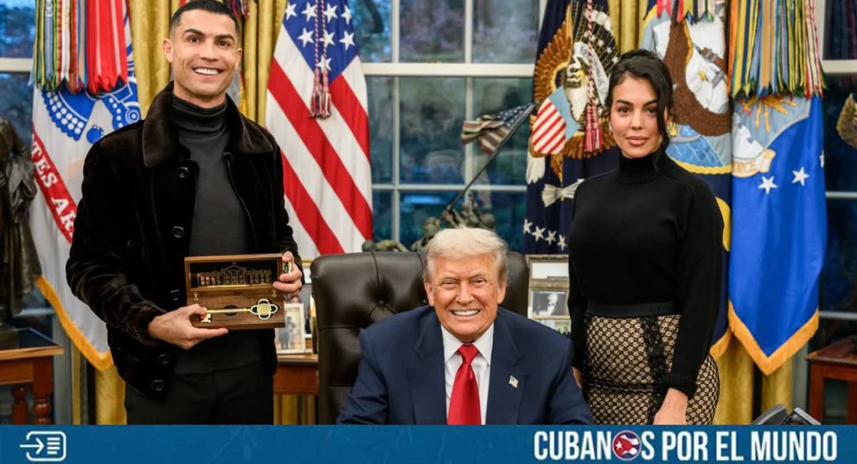 El futbolista portugués Cristiano Ronaldo agradeció al presidente de Estados Unidos, Donald Trump, por invitarlo a la Casa Blanca.