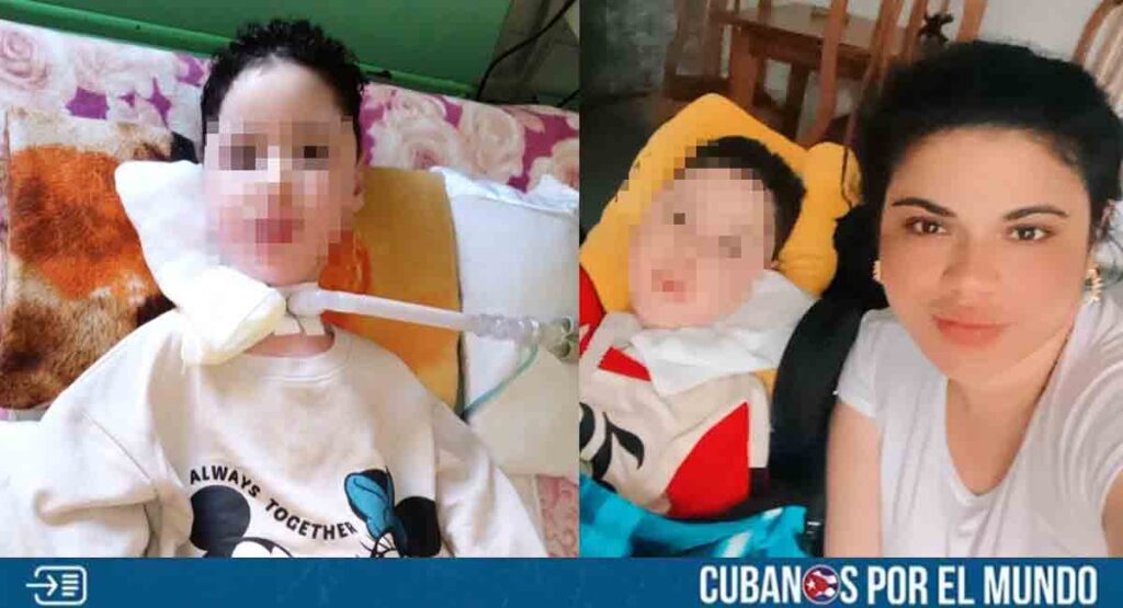 Madre cubana y su hijo enfermo atraviesan un calvario por los apagones en Pinar del Río