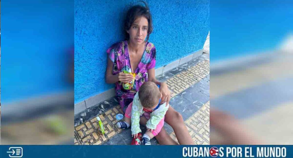 Denuncian que madre deambula con su bebé en Holguín