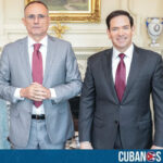 El secretario de Estado de Estados Unidos, Marco Rubio, y el líder opositor cubano, José Daniel Ferrer, sostuvieron un encuentro este miércoles.