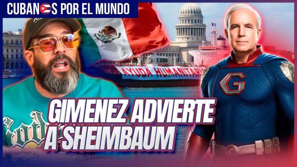 El influencer cubanoamericano Alex Otaola respaldó la denuncia que hizo en días pasados el congresista por Florida, Carlos Giménez, en contra del gobierno de México por su complicidad con la dictadura castrista al aumentar los envíos de petróleo a la isla.