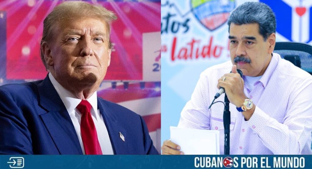 El presidente de Estados Unidos, Donald Trump, confirmó este domingo haber mantenido una conversación telefónica con el dictador Nicolás Maduro, a quien Washington califica de jefe del Cartel de los Soles.