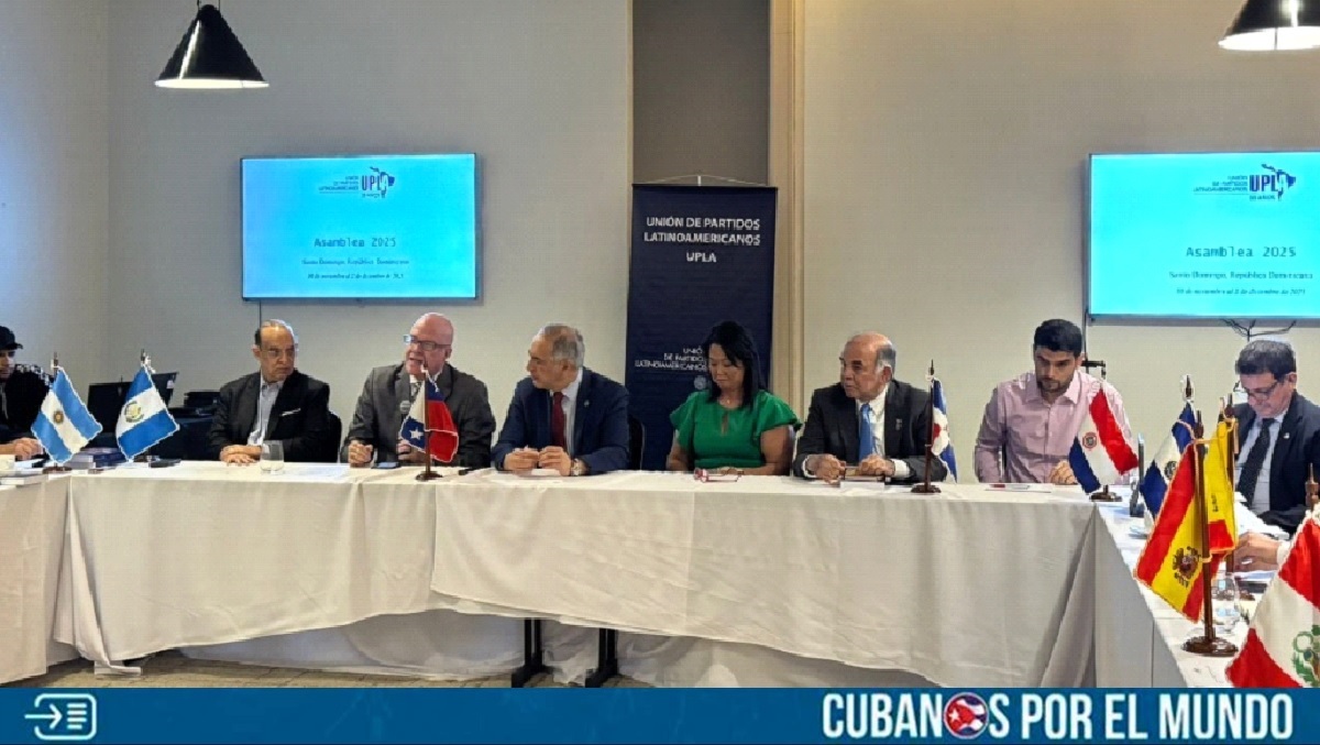 Gutiérrez Boronat electo a vice presidencia de la Unión de Partidos Latinoamericanos (+VIDEOS)