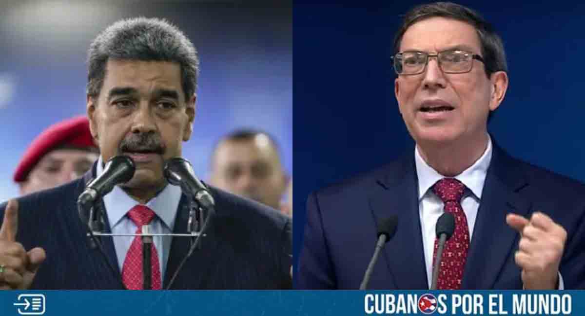 Bruno Rodríguez no deja de patalear y vuelve a defender al régimen de Maduro