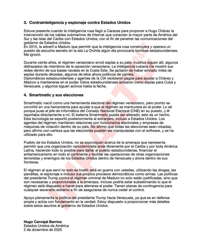Alex Otaola Revela: Carta del “Pollo” Carvajal Pone a Cuba en la Mira de Trump y Exige Acción INMEDIATA