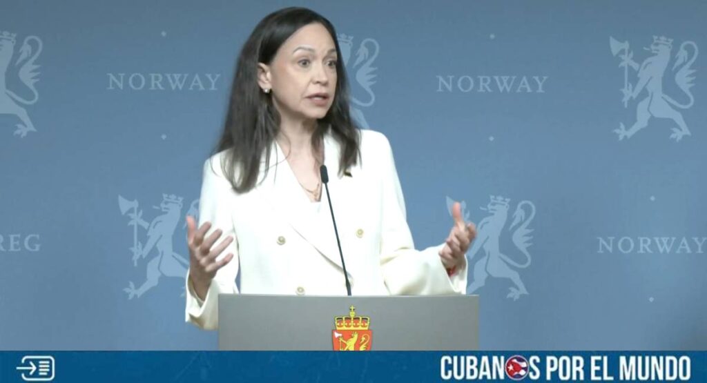 La líder opositora venezolana y reciente Nobel de la Paz, María Corina Machado, declaró este jueves en Oslo que mantiene la esperanza de ver una Venezuela “libre” y en condiciones de recibir nuevamente a los ciudadanos que han abandonado el país.