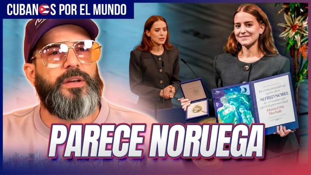 El influencer cubanoamericano Alex Otaola calificó como una de las mayores revelaciones del evento en Oslo la presencia y el desempeño de Ana Corina Sosa, hija de la líder opositora venezolana María Corina Machado, quien recibió el Premio Nobel de la Paz en nombre de su madre.