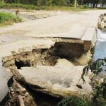 Habitantes de Guantánamo en serio peligro por un puente roto