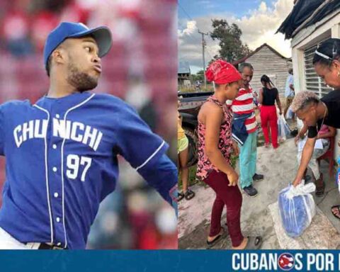 Lanzador cubano, Raidel Martínez, viajó a Pinar del Río para ayudar a su comunidad