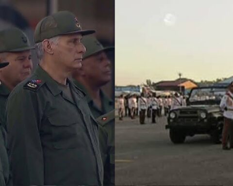 Reaparece Raúl Castro en acto para recibir restos de 32 mercenarios al servicio del narcochavismo (+VIDEOS)