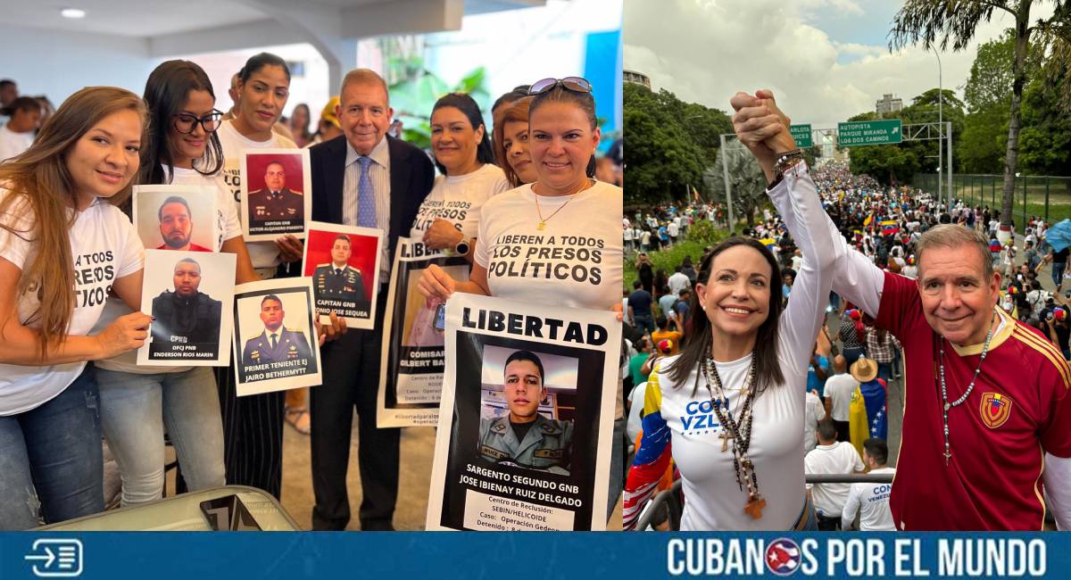 La oposición en Venezuela representada por la líder María Corina Machado, y el presidente electo, Edmundo González Urrutia, denunciaron que, el régimen chavista provisional no está cumpliendo con la medida exigida por Estados Unidos de liberar a los presos políticos.